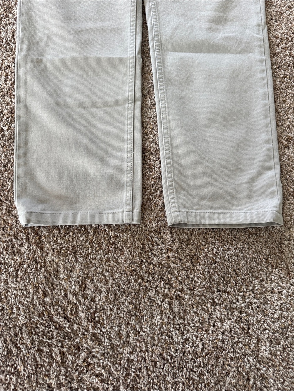 Men's banana republic Light Gray traveler pant Slim Straight - Picture 2 of 5